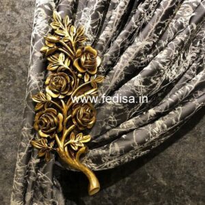 Bamboo Door Curtain Voile Curtains Green Curtains