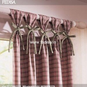 White Lined Curtains Outdoor Curtains Thermal Curtains