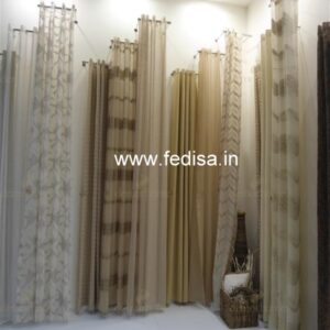 Single Window Curtain Voile Curtains Green Curtains