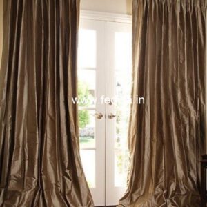 Red Valance White Curtains Drapery