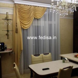 Simple Parda Design Drapes Eyelet Curtains