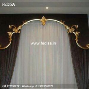 Curtains For Arch In Living Room Voile Curtains Green Curtains
