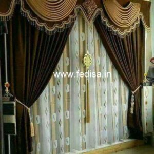 Cartan Cloth Design Grey Curtains Soundproof Curtains