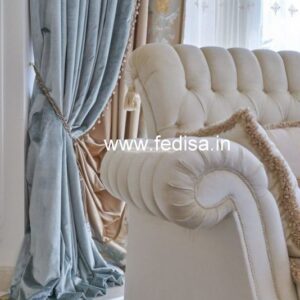 Latest Door And Window Parda Design Bedroom Curtains White Blackout Curtains