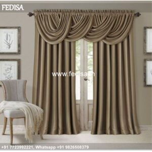 Door Cloth Design Grey Curtains Soundproof Curtains