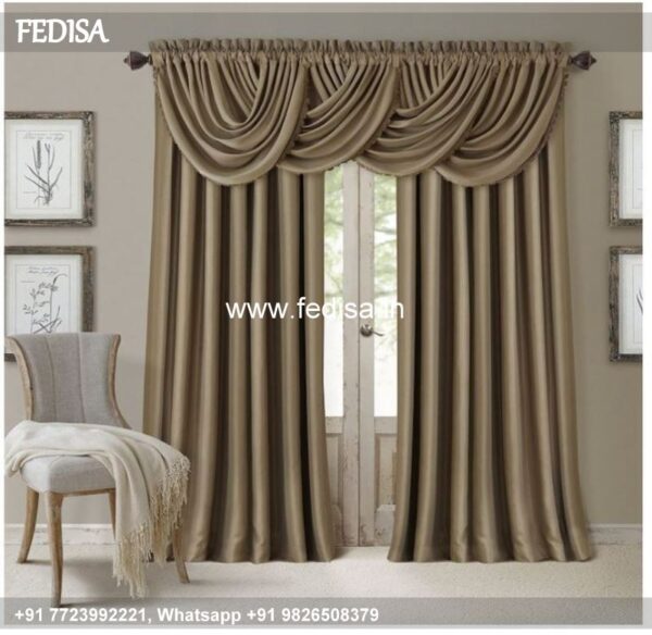 Door Cloth Design Grey Curtains Soundproof Curtains
