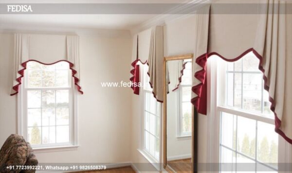 Window & Door Parda Design Bedroom Curtains White Blackout Curtains