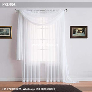 Design Langsir Simple Sheer Curtains Linen Curtains