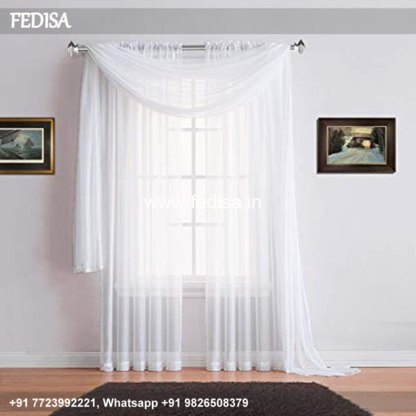 Design Langsir Simple Sheer Curtains Linen Curtains