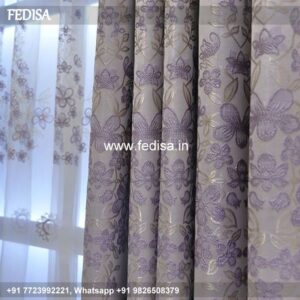 Blue Floral Sheer Curtains Curtains For Living Room Beaded Curtains