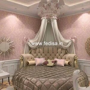 Parda Hanging Design Bedroom Curtains White Blackout Curtains
