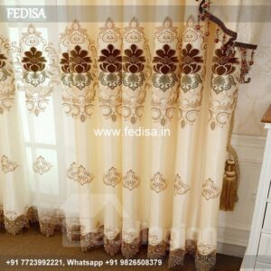 Swirl Curtains Voile Curtains Green Curtains