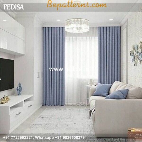 Living Room Curtain Design 2020 White Curtains Drapery