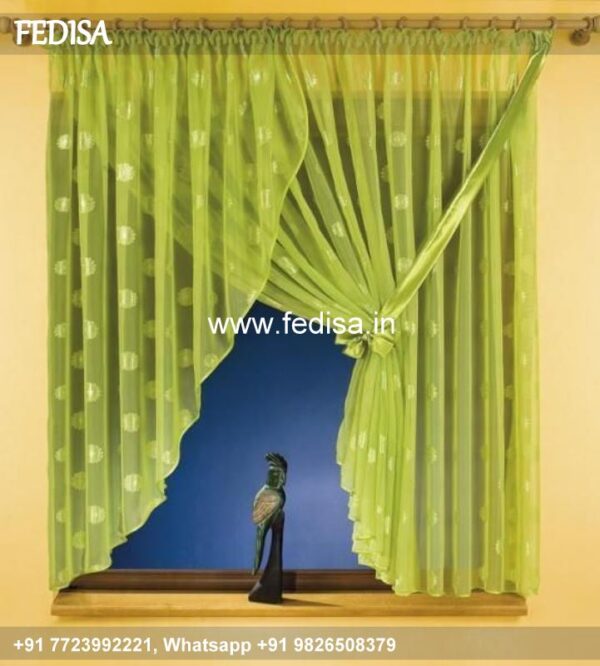 Jhalar Parda Design Kitchen Curtains Velvet Curtains