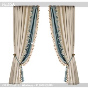 Beaded Door Curtain Yellow Curtains Custom Curtains