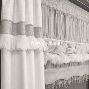Modern Net Curtains Blue Curtains Grommet Curtains