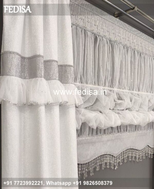 Modern Net Curtains Blue Curtains Grommet Curtains
