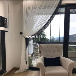 Bombay Dyeing Curtains Valance Curtains Silver Curtains