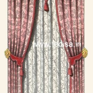 Grey Patterned Curtains Pink Curtains Types Of Curtains