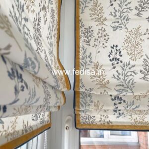 Britannia Rose Curtains Blue Curtains Grommet Curtains