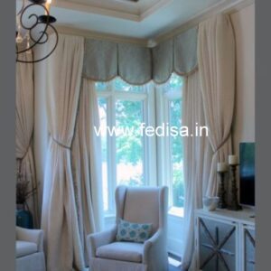 Grey Linen Curtains Kids Curtains Window Valances