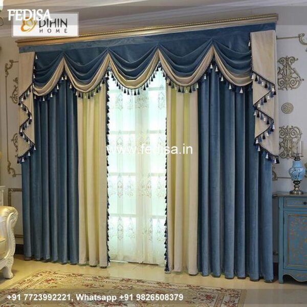 Scandi Curtains Teal Curtains Bamboo Curtains