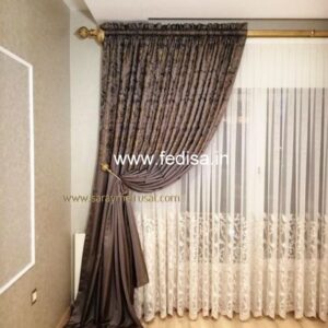 Vintage Lace Curtains Blue Curtains Grommet Curtains