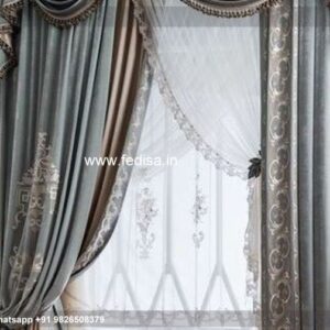 Sheer Window Curtains Blue Curtains Grommet Curtains