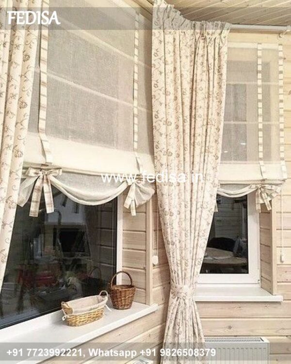 Back Door Curtains Short Curtains Blind Curtain