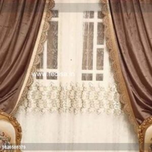Latest Parda Design 2020 Gold Curtains Black And White Curtains