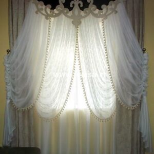 Paw Print Curtains Short Curtains Blind Curtain