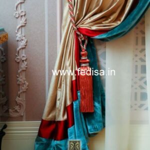 Door Cloth Design Red Curtains Purple Curtains