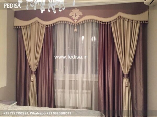 Parda Design For Door Short Curtains Blind Curtain