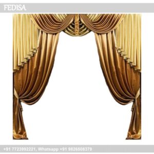 Velvet Parda Design Yellow Curtains Custom Curtains
