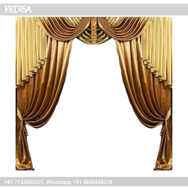 Velvet Parda Design Yellow Curtains Custom Curtains