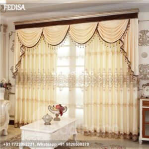 Curtain Design In Blue Colour Room Darkening Curtains Mustard Curtains