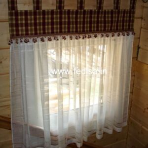 White Sheer Curtains With Design Boho Curtains Cream Curtains