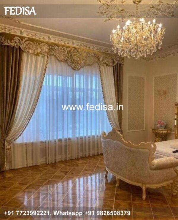 Designer Curtains Online 9 Feet Lace Curtains French Door Curtains