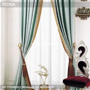 Main Door Parda Design Valance Curtains Silver Curtains