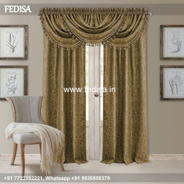 Large Flower Print Curtains Blue Curtains Grommet Curtains
