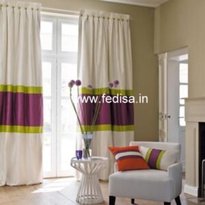 Cream Curtains With Black Design Yellow Curtains Custom Curtains