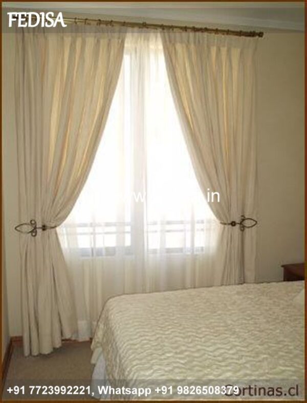 Custom Curtains Sliding Glass Door Blinds Beige Curtains