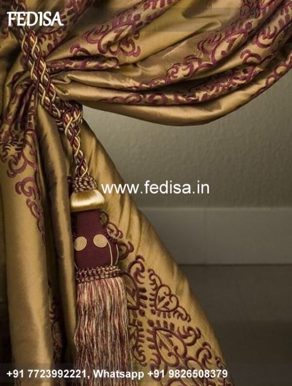 Jute Curtains Long Curtains Room Divider Curtain