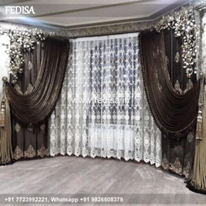Designer Curtain Fabric Kitchen Window Curtains Christmas Curtains