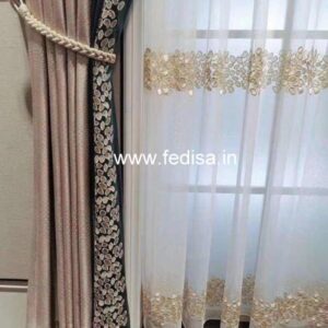 Long Blackout Curtains Sliding Glass Door Blinds Beige Curtains
