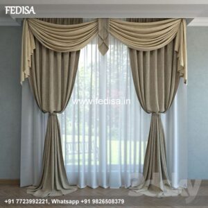 Silk Drapes Patio Curtains Floral Curtains
