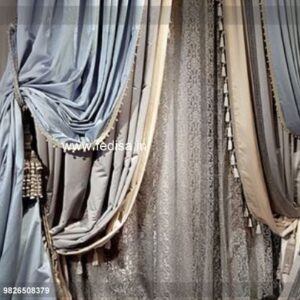 Checkered Curtains Modern Curtains Gray Curtains