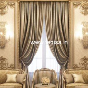 Double Window Curtains Modern Curtains Gray Curtains