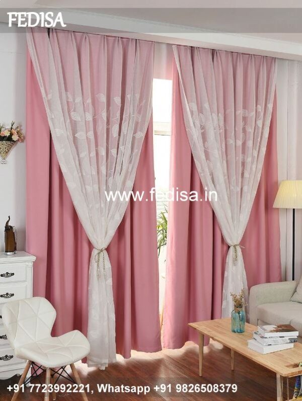 Linen Curtain Fabric Modern Curtains Gray Curtains