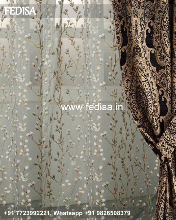 Garden Curtains Orange Curtains White Sheer Curtains